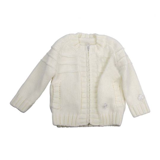 baby zip cardigan