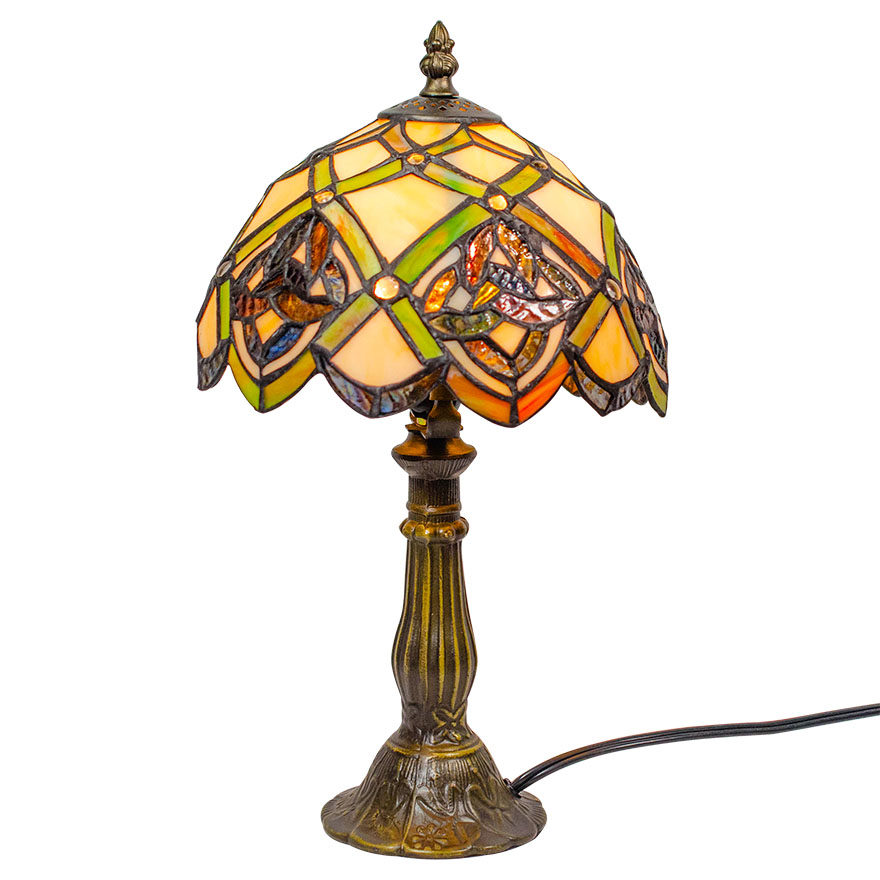 tinted glass lamp shade