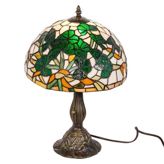 shamrock tiffany lamp