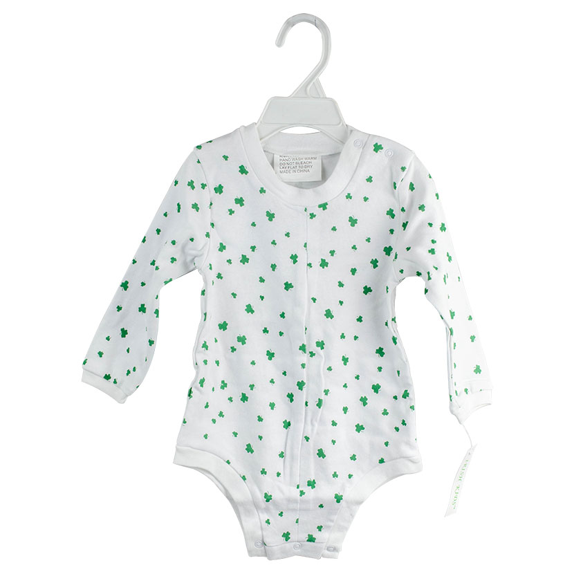 LONG SLEEVE SHAMROCK ONEZEE Bridgets Of Erin