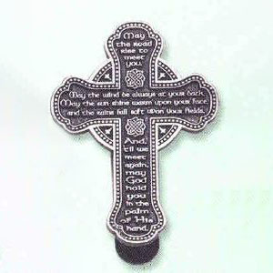 IRISH BLESSING VISOR CLIP Bridgets Of Erin